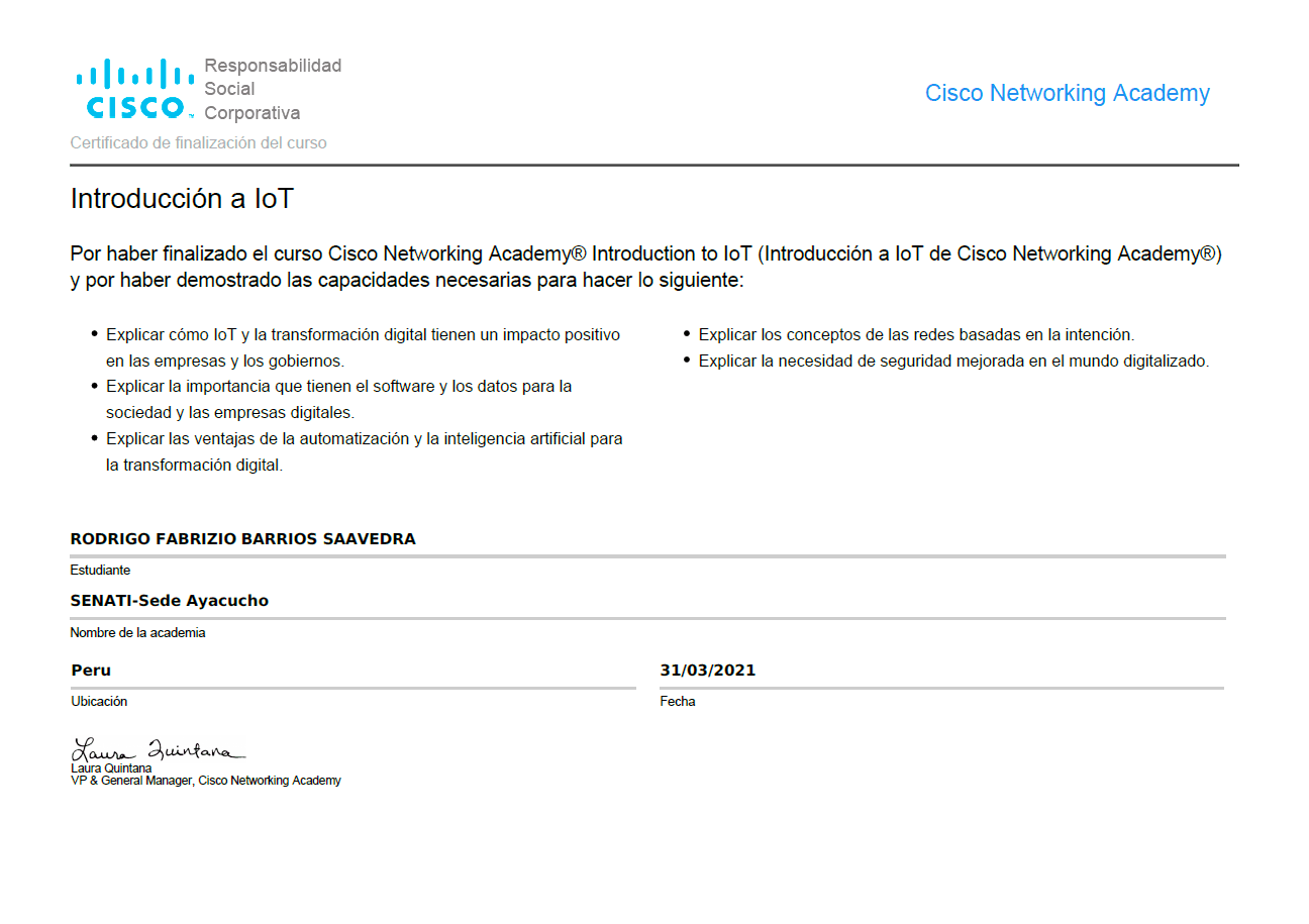 CISCO NETWORKING ACADEMY