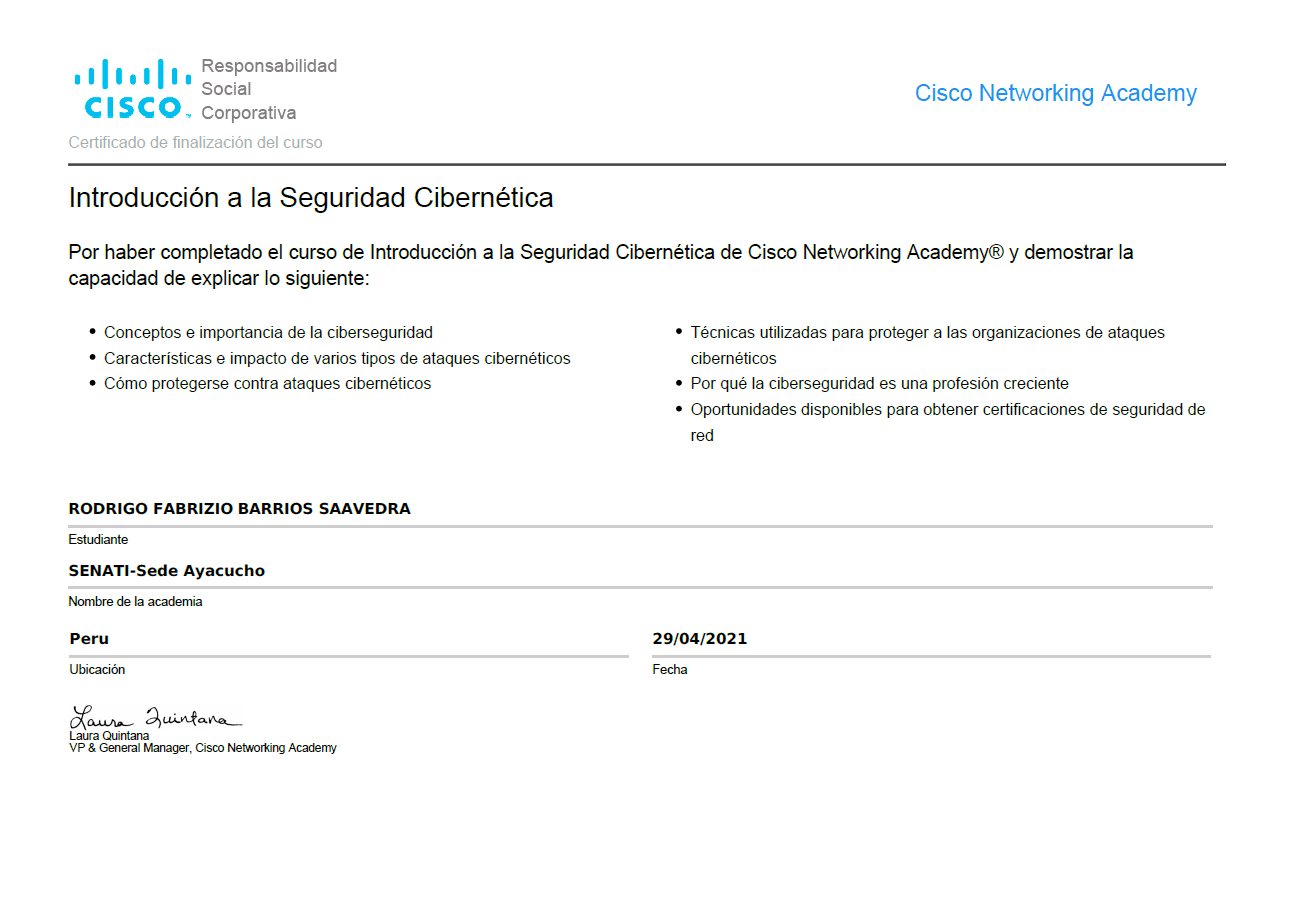 CISCO NETWORKING ACADEMY
